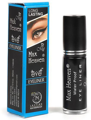 

Max Heaven Long Lasting Water Proof Eye Liner (Black) 10 ml(Black)