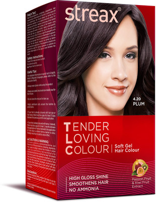 

Streax Tender Loving Soft Gel Hair Colour Hair Color(4.2)