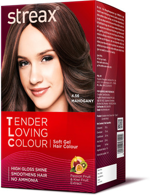 

Streax Tender Loving Soft Gel Hair Colour Hair Color(4.56)