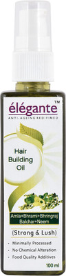 

Elegante Hair Building Oil With natural extracts of Brahmi, Bringharaj and Amla Hair Oil(100 ml)