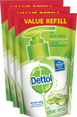 

Dettol Aloe Vera Liquid Hand Wash Refill(525 ml, Pack of 3)