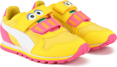 

Puma Boys & Girls Velcro Sneakers(Yellow, Dandelion-white
