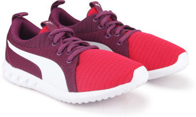 

Puma Boys & Girls Lace Running Shoes(Pink, Love potion-white