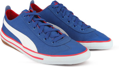 

Puma Boys & Girls Lace Sneakers(Blue, True blue-white-barbados cherry