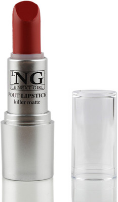 

LNG Pout Lipstick Killer Matte, Mascow Red, 3.5G(Mascow Red, 3.5 g)