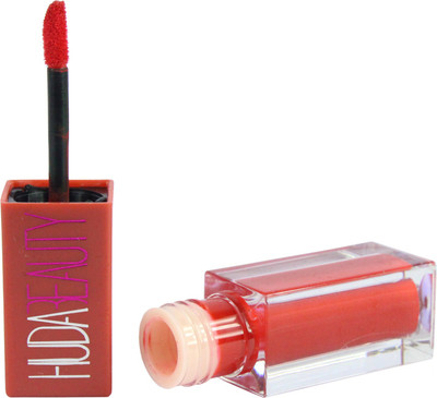 

Huda Beauty Professional Long lasting Liquid Matte Trophywife Colour Lipstick 6 Ml(Trophywife, 6 ml)