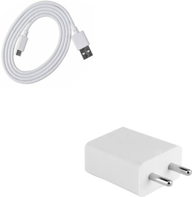 DAKRON Wall Charger Accessory Combo for Moto E4 Plus(White)