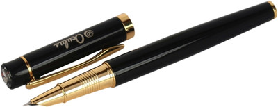 Oculus Swag-1926 Limited Edition Black Metallic body with Direction Compass On The Top Of Cap Fountain Pen