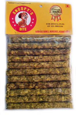

SNOOPY'S BITE SNOOPY'S BITE CHICKEN FLAVOR CHEWSTICKS FOR DOGS (450GM.) Chicken Dog Chew(450 g, Pack of 1)