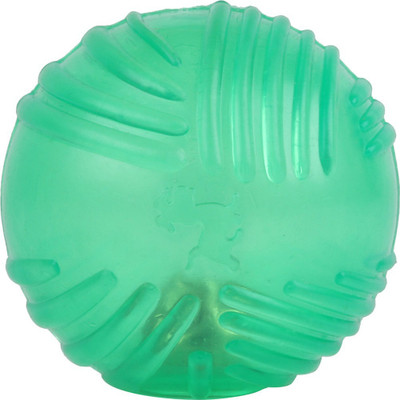

W9 High Quality Natural Rubber Translucent Ball Toy (With Inside Bell) For Puppy Rubber Chew Toy For Dog