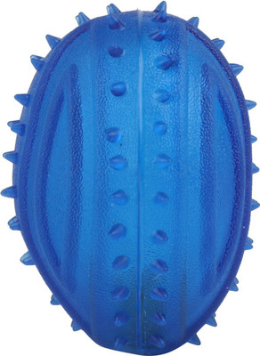 

W9 High Quality Natural Rubber Translucent Drum Shape Ball Toy (With Inside Bell) For Puppy Rubber Chew Toy For Dog