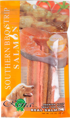 

Rena BBQ Chicken Strips with Salmon for Dogs, Pack of 2 Chicken Dog Treat(198 g, Pack of 2)