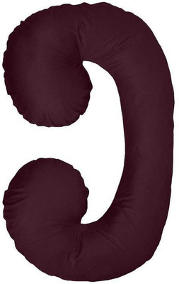 

Comfort Pillow Solid Pregnancy Pillow Pack of 1(Maroon)