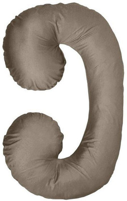 

Comfort Pillow Solid Pregnancy Pillow Pack of 1(Light Grey)