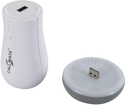 

Callmate 8000 mAh Power Bank (Mushroom)(Grey, Lithium-ion)