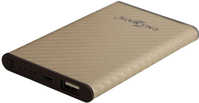 

Callmate 4000 mAh Power Bank (PW8)(Beige, Lithium Polymer)