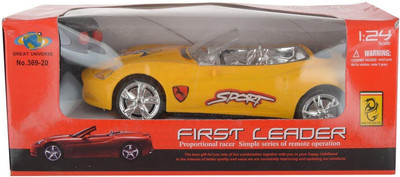 

Online Happy Kids Universal's First leader racing car(Yellow)