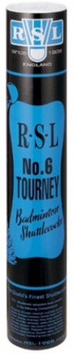 

RSL Tourney N-6 Feather Shuttle - White(Medium, 77, Pack of 12)