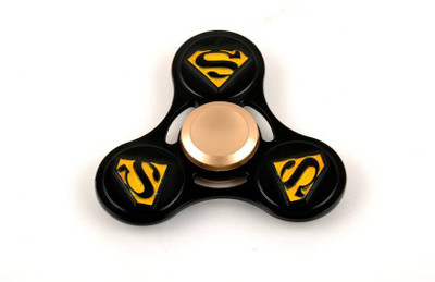

Crete SUPERMAN Metal Spinner with Long Spin Bearing.(Black)