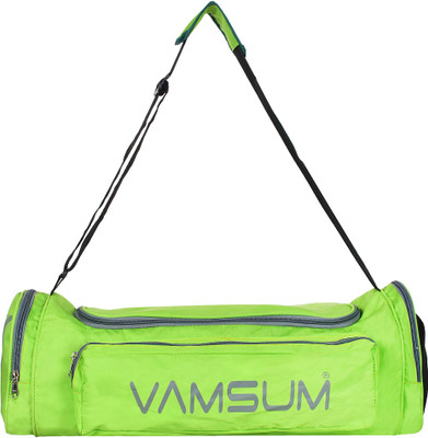 

VAMSUM Rio Fit Gym Sports duffle(Green, Kit Bag), Neon green;parrot green