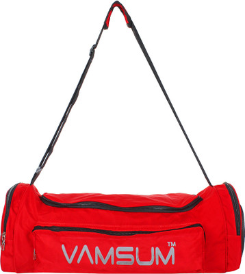 

VAMSUM Rio Fit Sports Duffle Bag(Blue, Kit Bag), Red