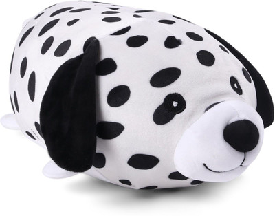 

My Baby Excels Lying Black Spoted Dog Plush 30cm - 30 cm(Multicolor)