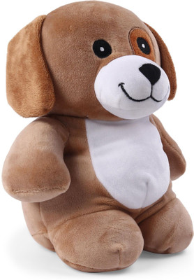 

My Baby Excels Cute Saint Bernard Plush with Embroidery Eyes - Brown 28cm - 28 cm(Brown)
