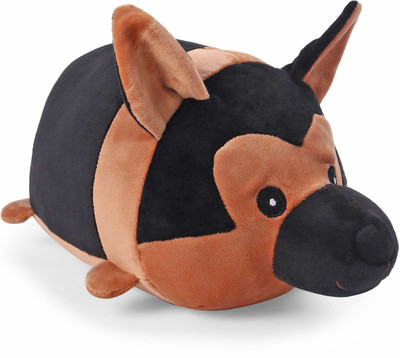 

My Baby Excels Lying Gernman Shepherd Dog Plush 30cm - 30 cm(Multicolor)
