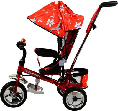 

STEPUPP BABY TRICYCLE FOR KIDS WITH BACK BASKET AND PARENT HANDLE RED, BLACK COLOUR KIDS TRICYCLE RECOMMENDED TRICYCLE FOR BABY GIRL OR TRICYCLE FOR BABY BOY OR TRICYCLE FOR TODDLER GIRL OR TRICYCLE FOR TODDLER BOY RECOMMENDED FOR TODDLER 1,2,3,4,5 YEAR C