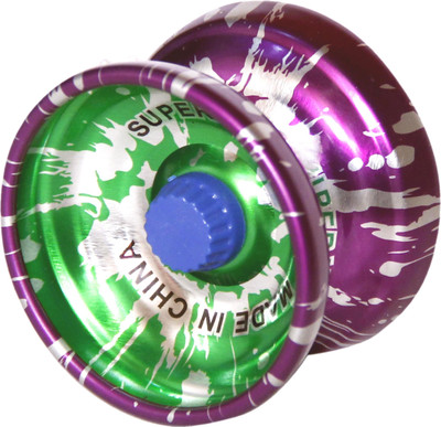 

Homeshopeez Metal YoYo - Prpl-In-Grn Toy Yoyo