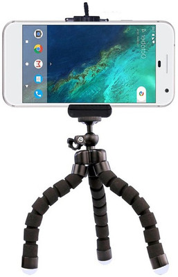 

BJORK Fully Flexible Foldable Octopus Mini Tripod Stand for Mobile Camera , DSLR , Smartphone & RE45-9 Action Cameras | Twist It | Bend It | Tilt It | With Universal mobile holder../. Tripod, Tripod Kit(Multicolor, Supports Up to 3.5)