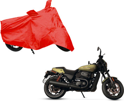 AUTO PEARL Two Wheeler Cover for Harley Davidson(Diavel, Red)