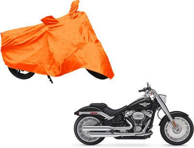 AUTO PEARL Two Wheeler Cover for Harley Davidson(Orange)