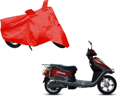 AUTO PEARL Two Wheeler Cover for Hero(Electric, Red)