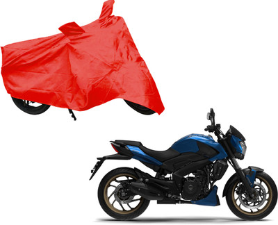 AUTO PEARL Two Wheeler Cover for Bajaj(GS, Red)