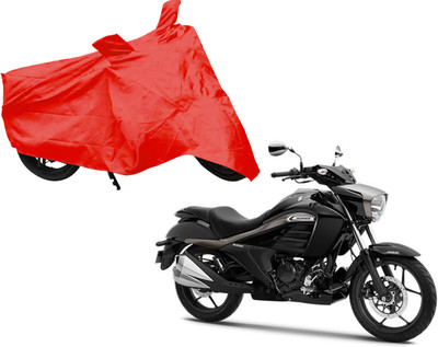 AUTO PEARL Two Wheeler Cover for Suzuki(GSX, Red)