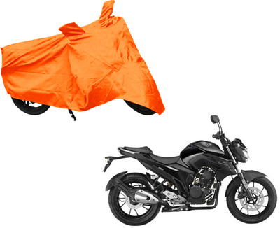 AUTO PEARL Two Wheeler Cover for Yamaha(FZ, Orange)