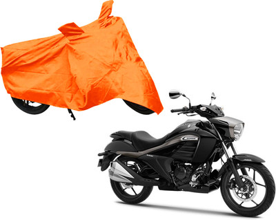 AUTO PEARL Two Wheeler Cover for Suzuki(GSX, Orange)