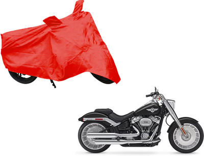 AUTO PEARL Two Wheeler Cover for Harley Davidson(Diavel, Red)