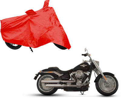 AUTO PEARL Two Wheeler Cover for Harley Davidson(Diavel, Red)