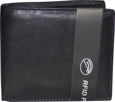

Kan Men Casual Black Genuine Leather Wallet(6 Card Slots)
