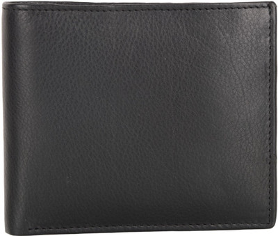 

Style 98 Men Black Genuine Leather Wallet(5 Card Slots)