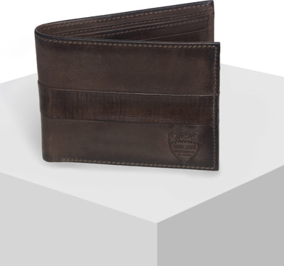 

Ducati Men Brown Genuine Leather Wallet(5 Card Slots)