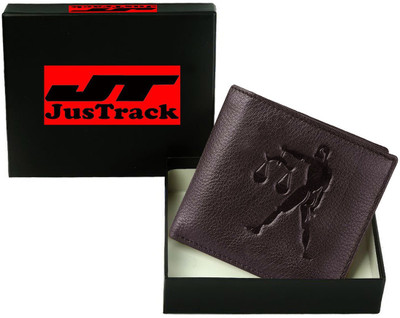 

JusTrack Men Casual Brown Genuine Leather Wallet(1 Card Slot)