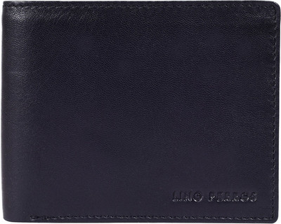 

Lino Perros Men Casual Black Genuine Leather Wallet(2 Card Slots)