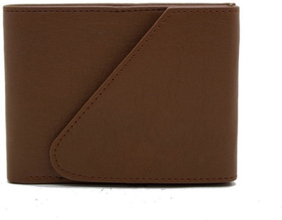 

DELMA Men Casual Brown Artificial Leather Wallet(5 Card Slots)