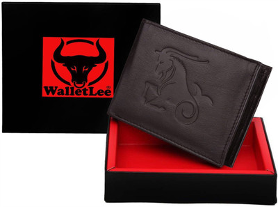 

WalletLee Men Brown Genuine Leather Wallet(1 Card Slot)