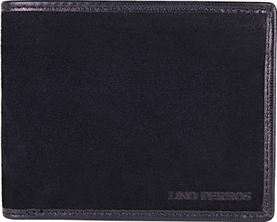 

Lino Perros Men Casual Blue Genuine Leather Wallet(2 Card Slots)