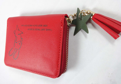 

SB Women Red Artificial Leather Wallet(4 Card Slots), Rt-red