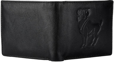 

WalletLee Men Black Genuine Leather Wallet(1 Card Slot)